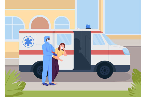 Emergency Medical Service Illustration