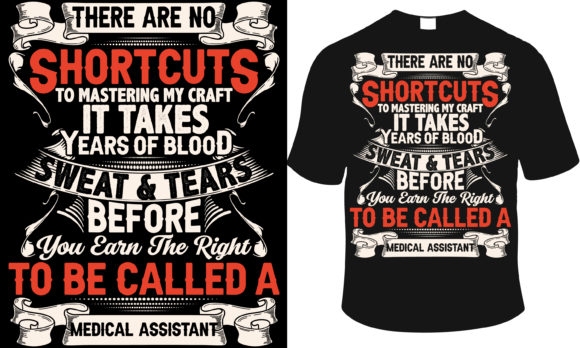 Medical Assistant T-Shirt Graphics