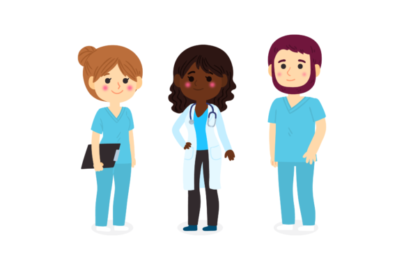 Nurse Medical Graphics & Illustrations