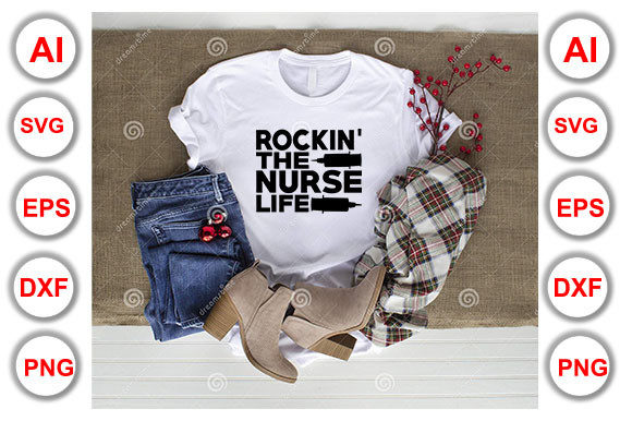 Nurse Quote Design: Graphics for T-Shirt Designs