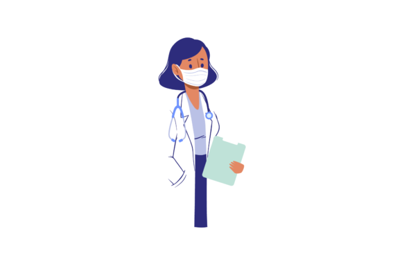 Nurse Supervision People Graphics