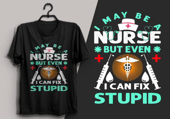 Nurse T Shirts Design, Vector Graphics